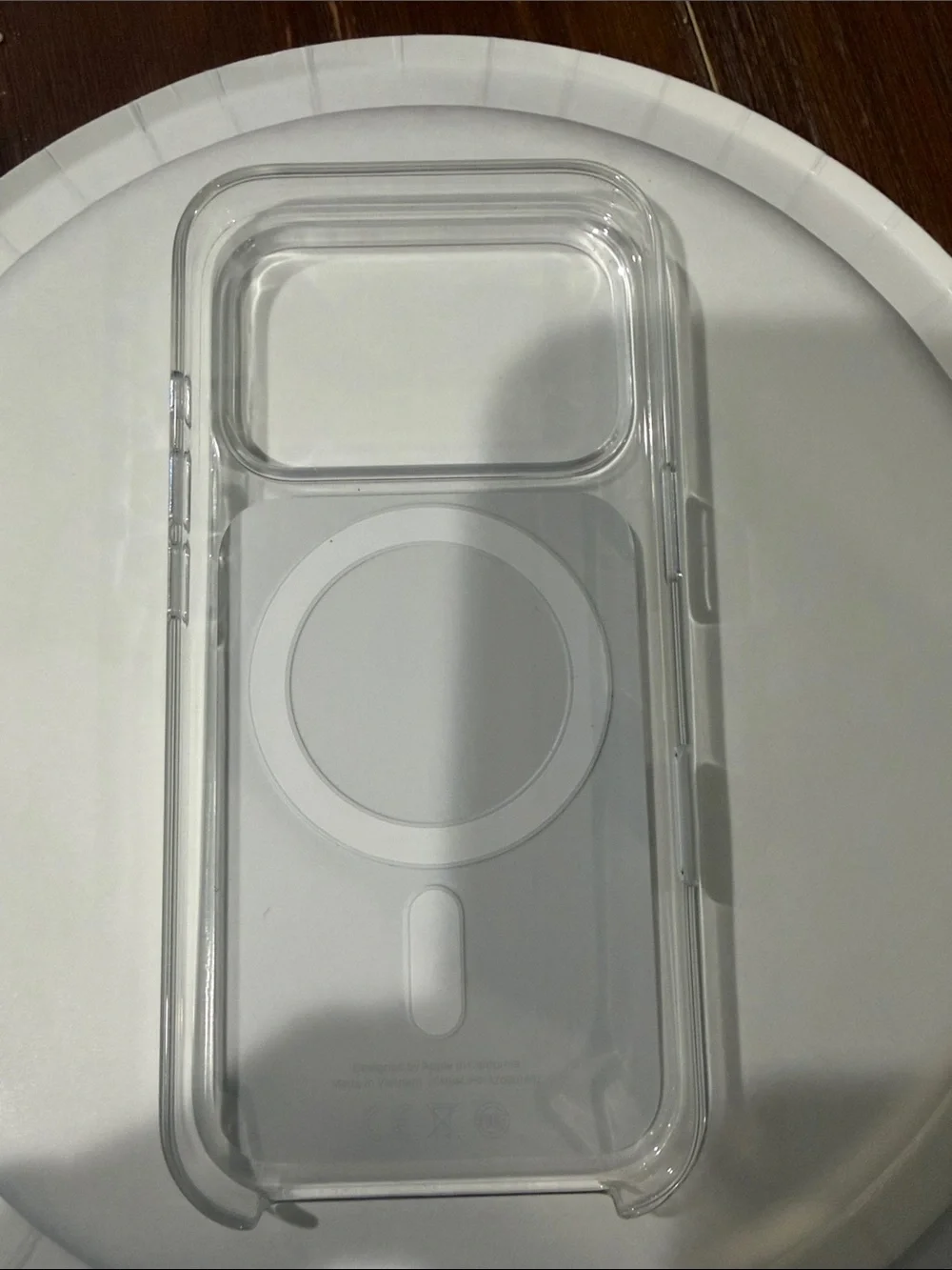 17 Pro Apple Clear I Phone Case excellent condition
